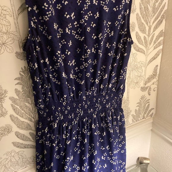 Nanette Lepore Blue and White Dress Size 6 to 7 - Picture 4 of 4